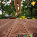 Outdoor wood flooring basketball court